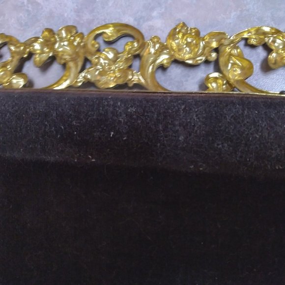 Vintage Filigree Gold Vanity Mirror - Picture 8 of 8